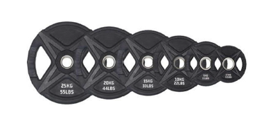 Kit De Rack De Entrenamiento Unifitness Barra+ Discos+ Banco