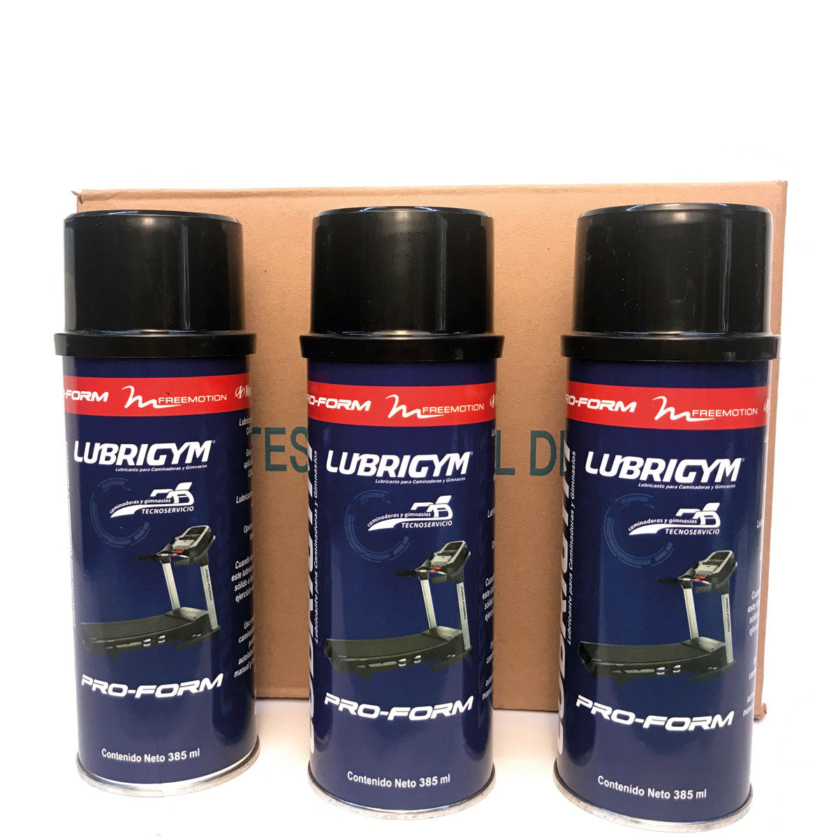 Lubricante para caminadora LUBRIGYM 3 PACK