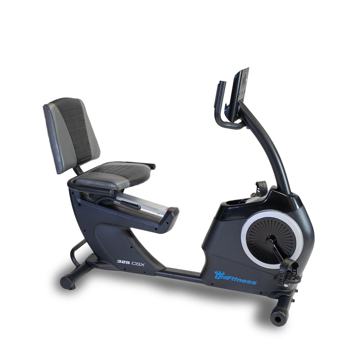 Bicicleta Recumbente Unifitness 325 Csx Color Negro