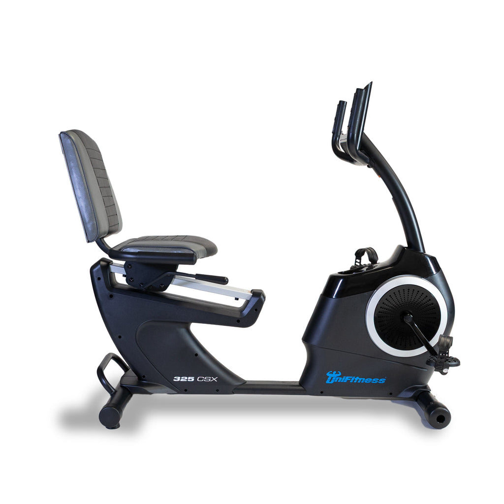 Bicicleta Recumbente Unifitness 325 Csx Color Negro