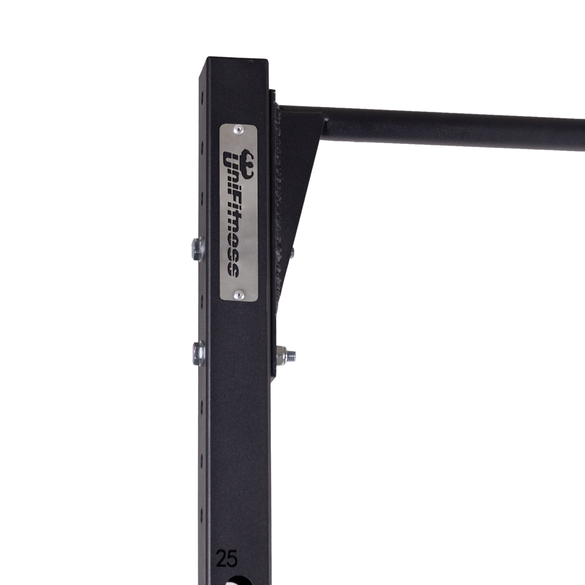 Kit De Rack De Entrenamiento Unifitness Barra+ Discos+ Banco