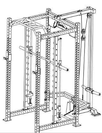 Rack de Entrenamiento Unifitness