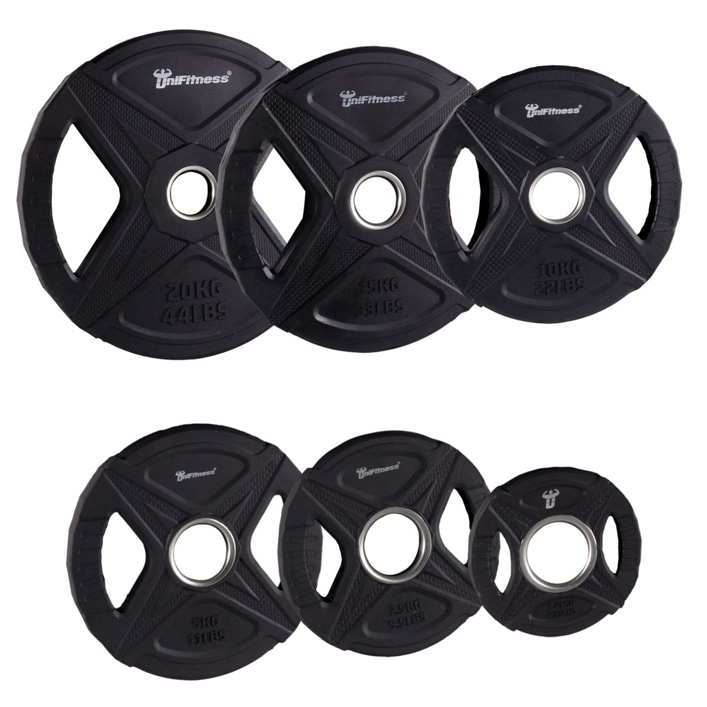 Set - Par de discos de peso color negro