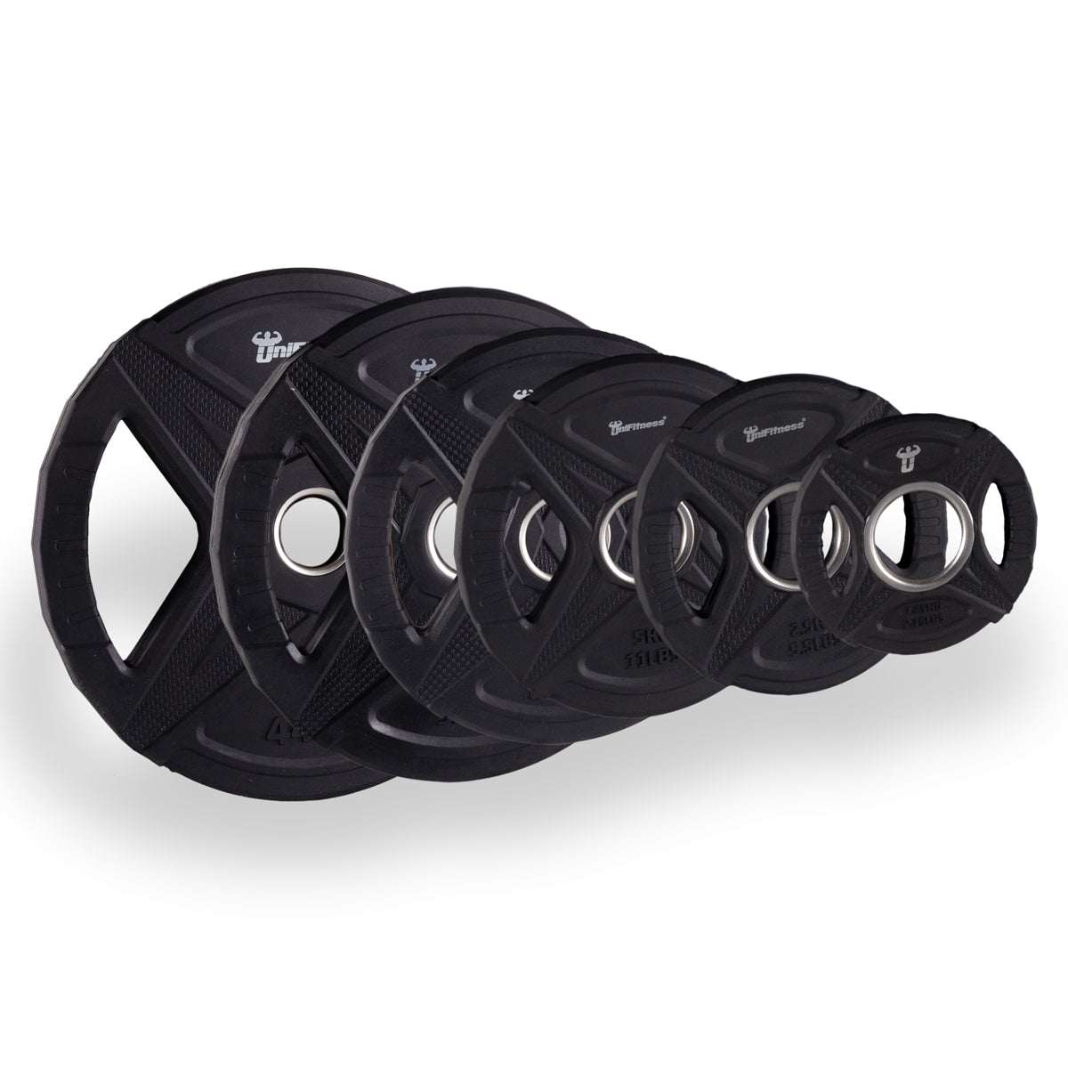 Set - Par de discos de peso color negro